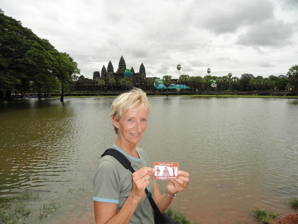 Kambodscha, Angkor Wat; Friesische Freiheit weltweit