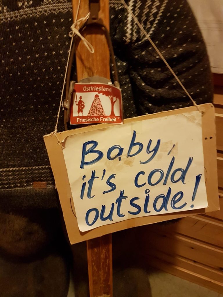 Nordwegen, Polarkreis, Kirkenes - Baby it's cold outside; Friesische Freiheit weltweit