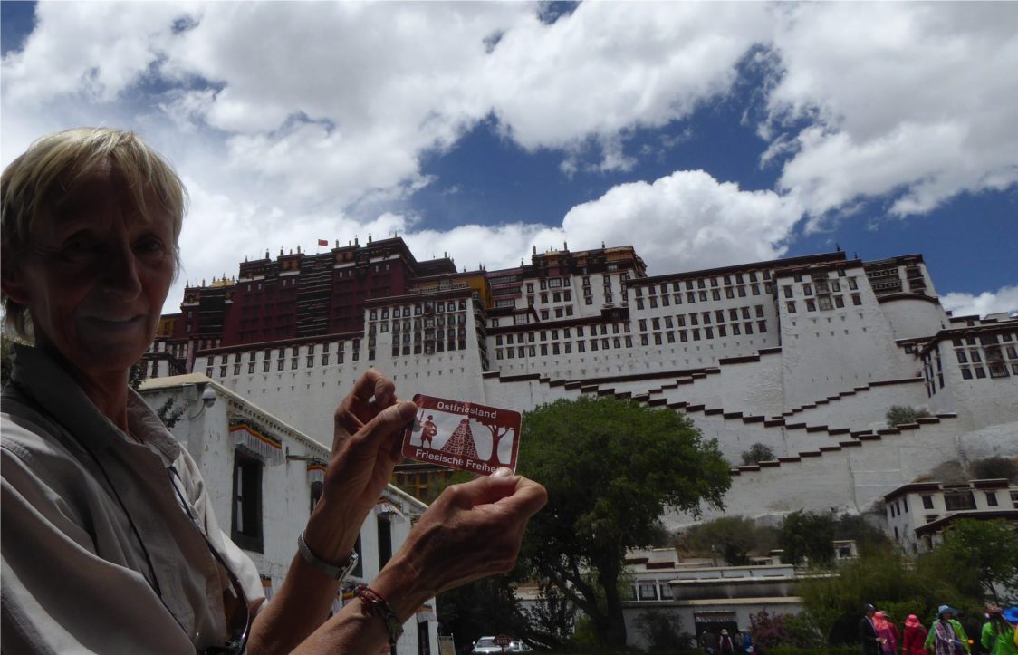 Tibet, Lhasa, Potala Palast
