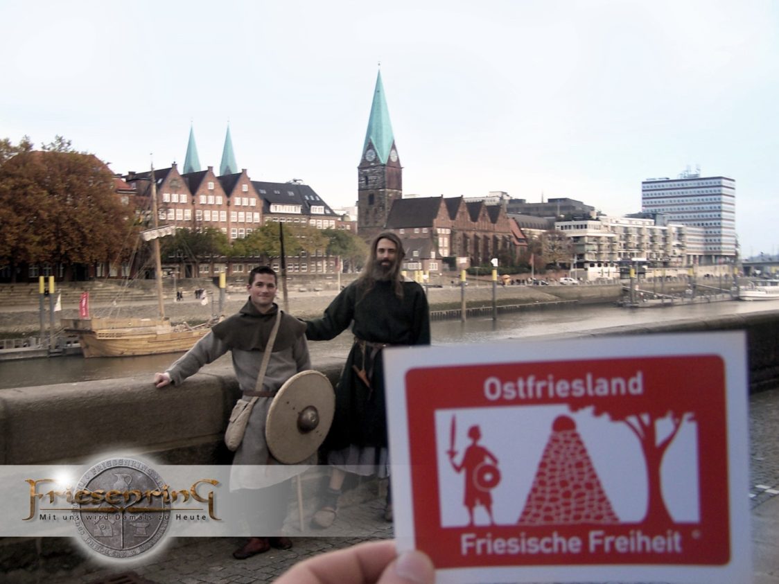 Bremen, an der Weser, Friesische Freiheit weltweit