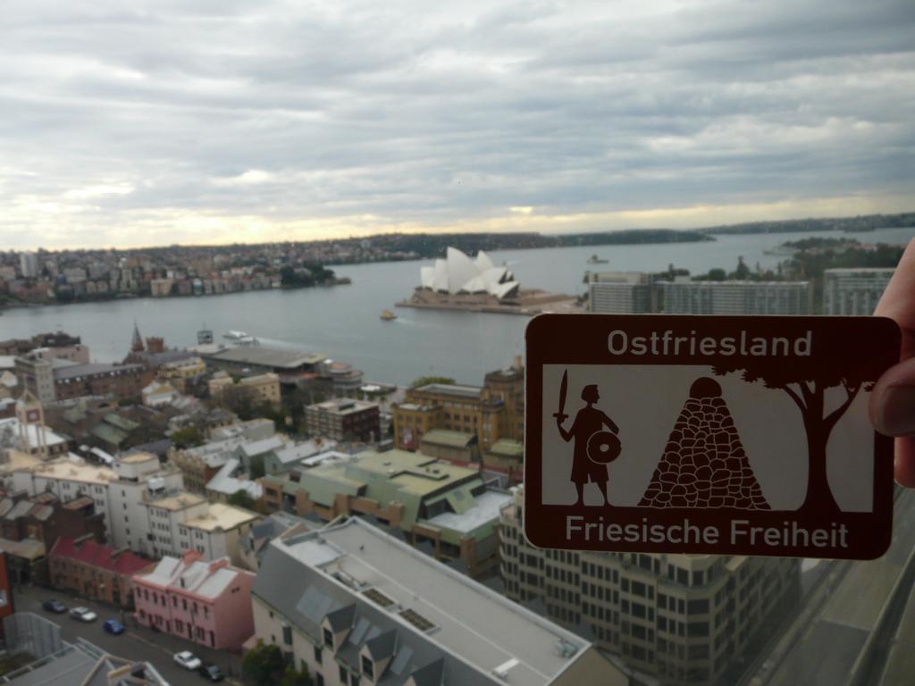 Australien, Sidney Harbour, Friesische Freiheit weltweit