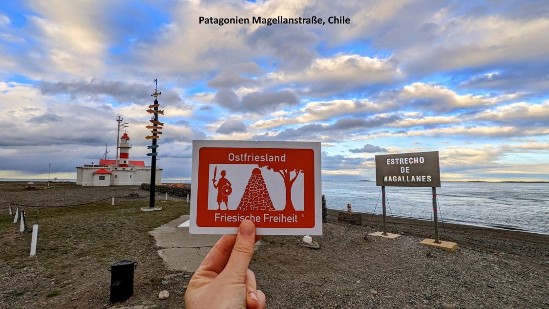 Chile, Magellanstraße am Südzipfel Südamerikas, Friesische Freiheit weltweit