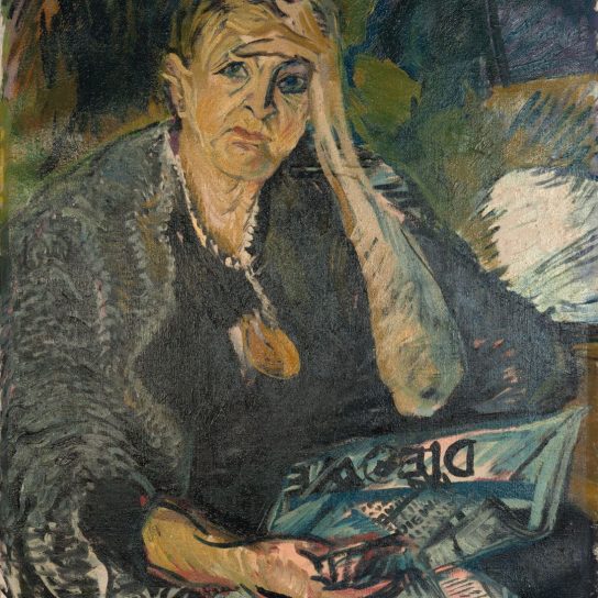 "Alice Peters" (Mutter), Hildegard Peters, 1962, Öl auf Leinwand, 100 X 85 cm, Privatbesitz Klein (Foto: Martinus Ekkenga SKN)
