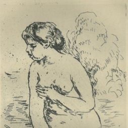Sur la Plage à Berneval (Pierre-Auguste Renoir)