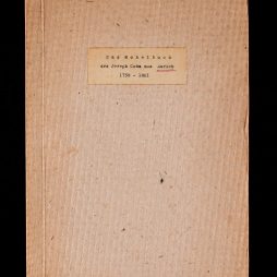 Das Mohelbuch des Joseph Cohn aus Aurich, 1758 –1801, Leo Baeck Institute New York, AR 3154, Foto: Ebd.