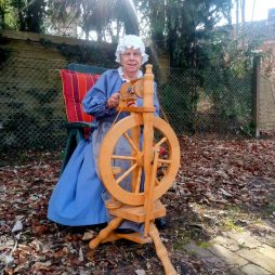 Edith Gleibs spielt Geesche, Freilichtspiele Friedeburg (Foto: Ostfriesische Landschaft)