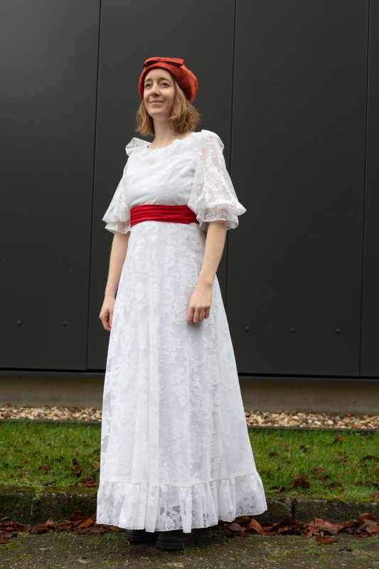 Maike Nordholt fesch gewandet (Foto: Matthias Süßen)