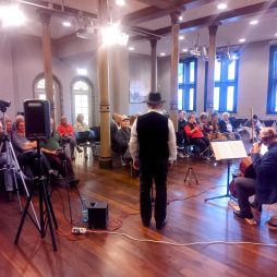 Das Kramer-Terzett Im Landschaftsforum in Aurich (Foto: Welf-Gerrit Otto)