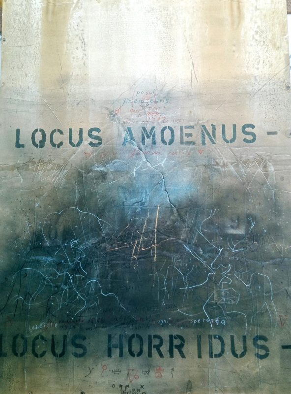 Locus amoenus - Locus Horridus / Ein angenehmer Ort - ein schrecklicher Ort (Dieter Zirkel 1991)