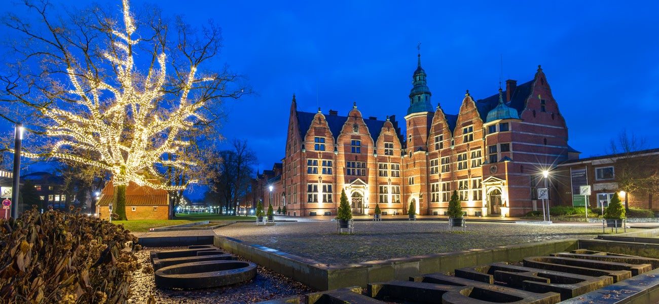 Landschaftshaus Aurich im Winter (Foto: Matthias Süßen)
