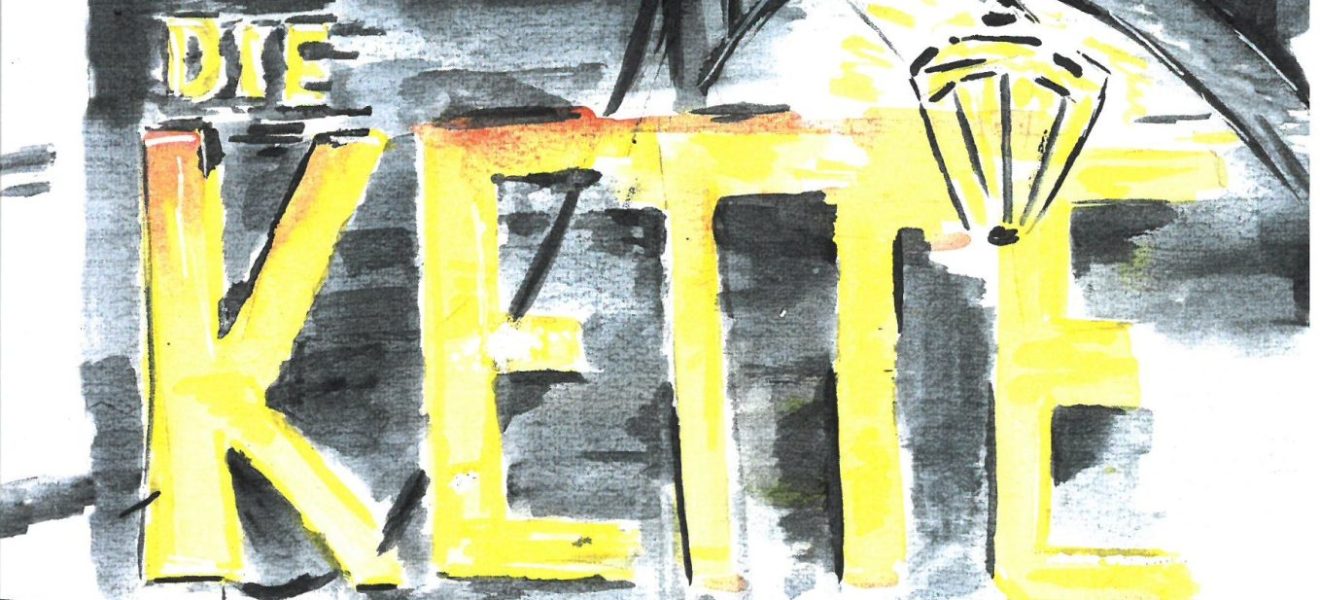 Buchcover "Die Kette der Menschlichkeit" (Gerda Kümmel)