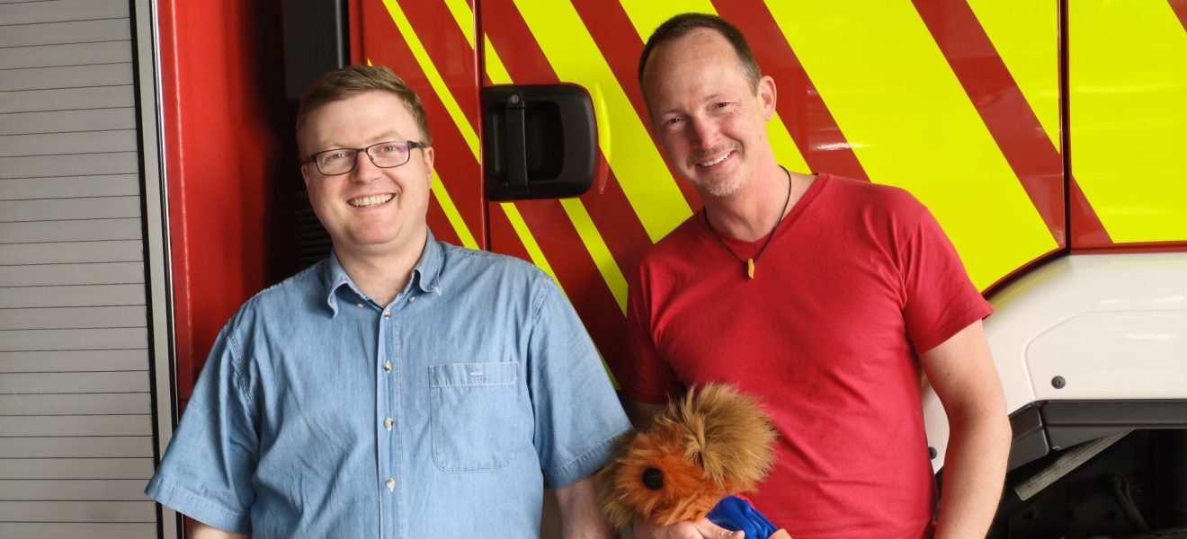 Von links nach rechts: Christopher Galler und Welf-Gerrit Otto (Foto: Sonja König)