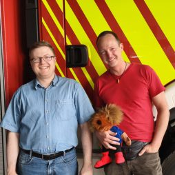 Von links nach rechts: Christopher Galler und Welf-Gerrit Otto (Foto: Sonja König)